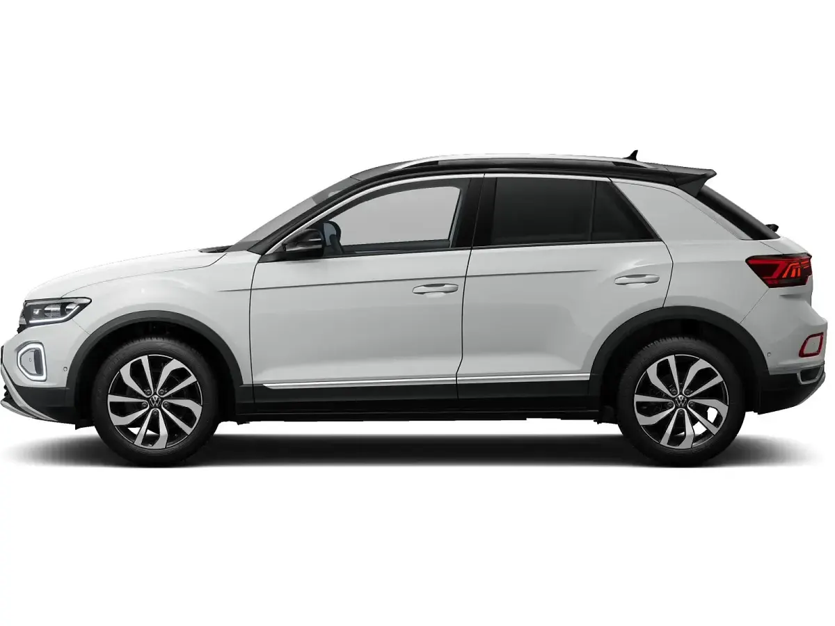 Usata VW T-Roc Style 110 CV (80 kW) 2023 Pure white nero SUV