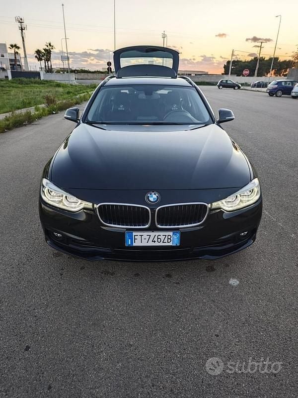 Usata BMW 318 150 CV (110 kW) 2018 Nero Station wagon