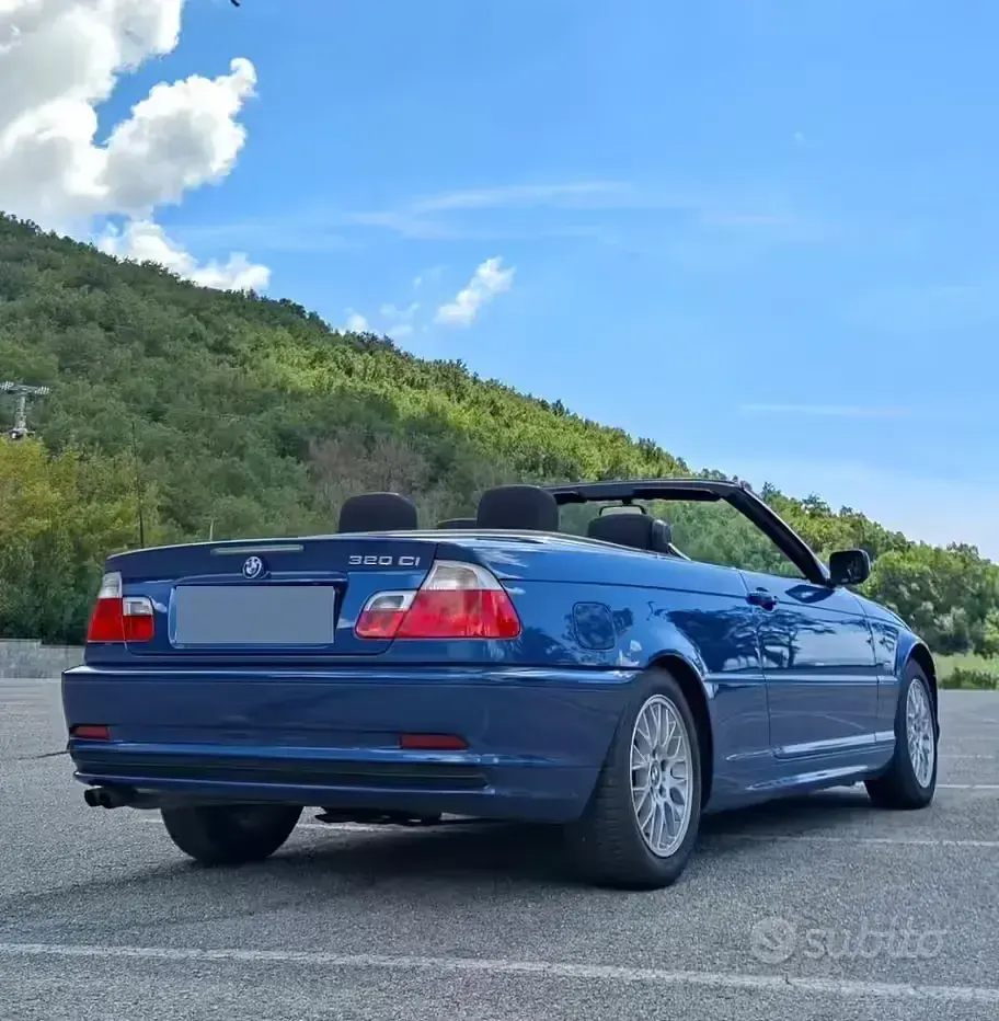 Usata BMW 320 Cabriolet 170 CV (125 kW) 2002 Cabrio