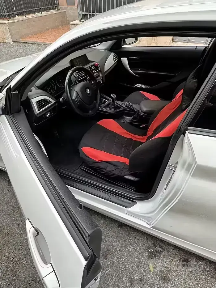 Usata BMW 116 109 CV (80 kW) 2015 Bianco Utilitaria