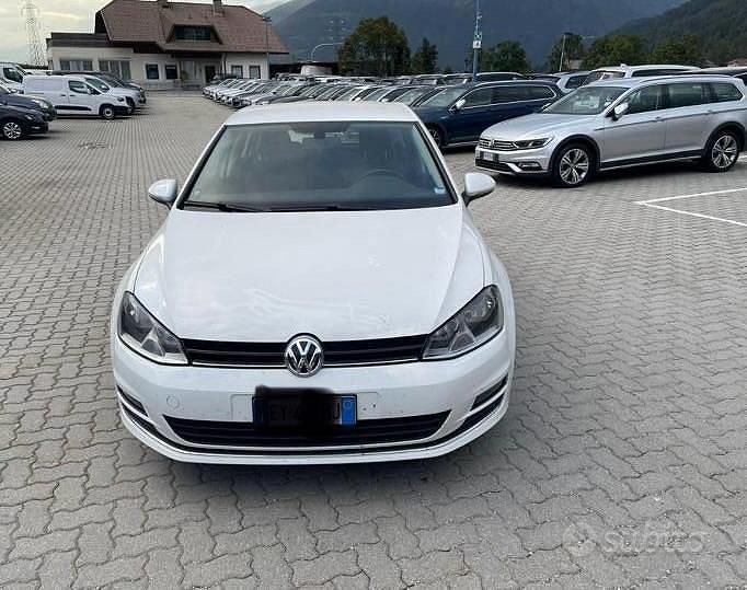 Usata VW Golf VII LOUNGE 150 CV (110 kW) 2015 Bianco Berlina