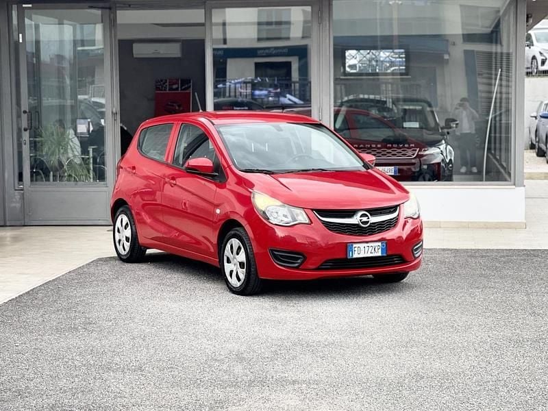 Usata Opel Karl 75 CV (55 kW) 2016 Rosso Utilitaria