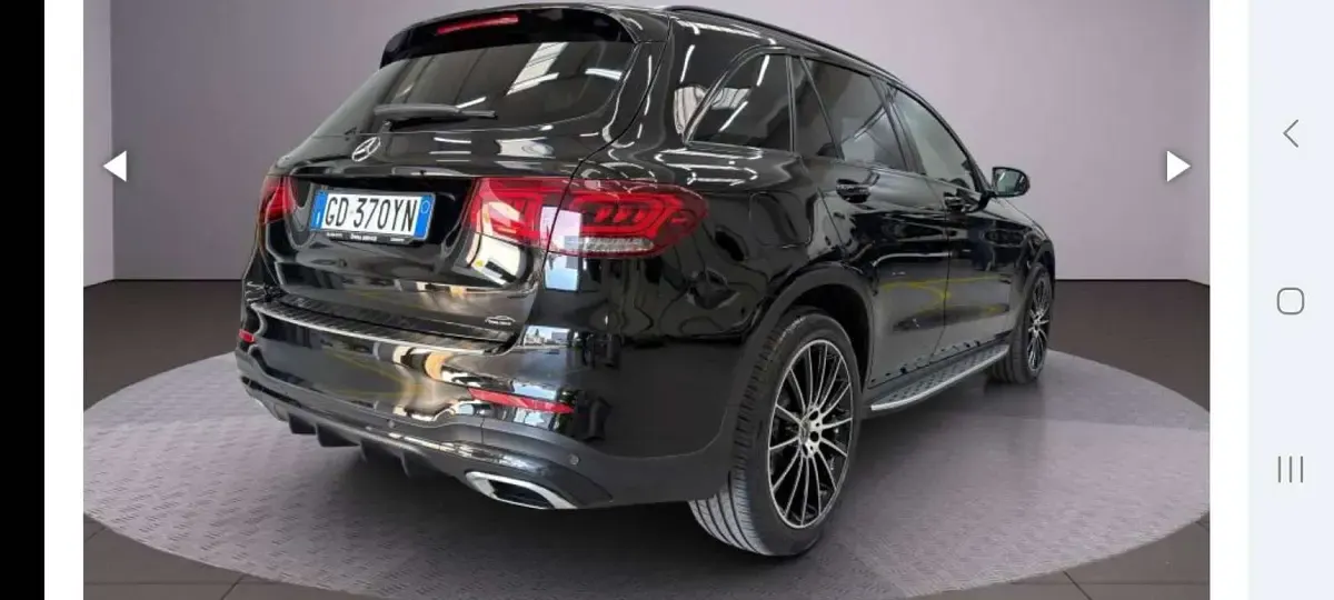Usata Mercedes GLC220 Premium 194 CV (142 kW) 2021 Nero SUV