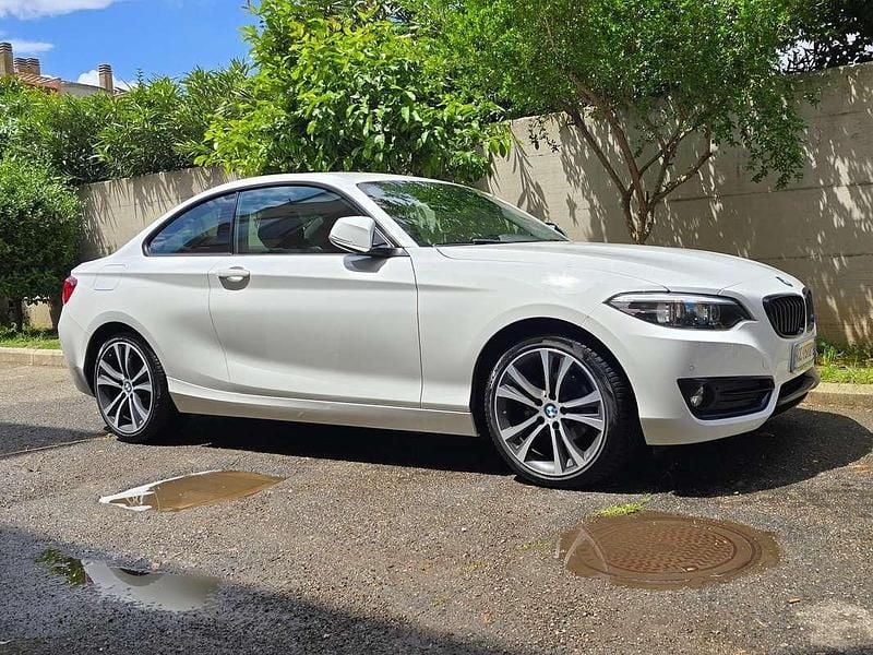 Usata BMW 218 Sport Line 150 CV (110 kW) 2020 Bianco Coupé