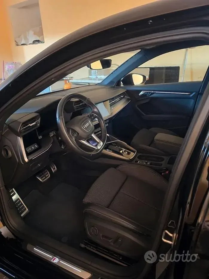 Usata Audi A3 Ambiente 116 CV (85 kW) 2021 Nero Berlina