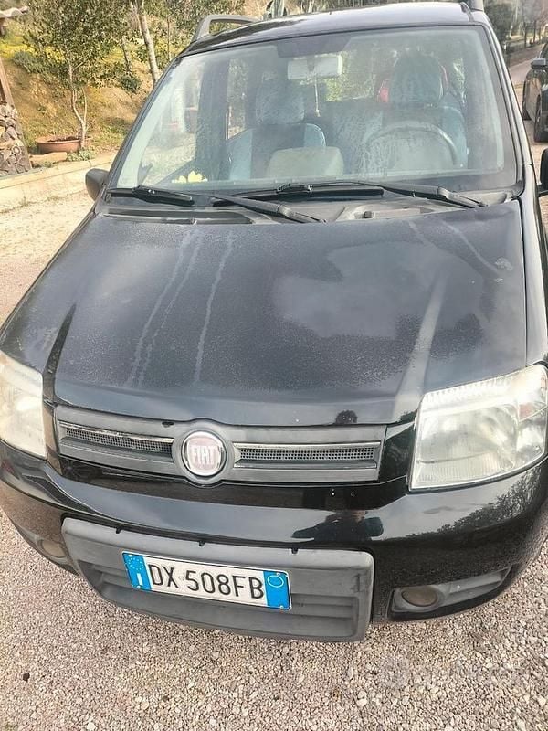 Usata Fiat Panda 2009 Nero Utilitaria