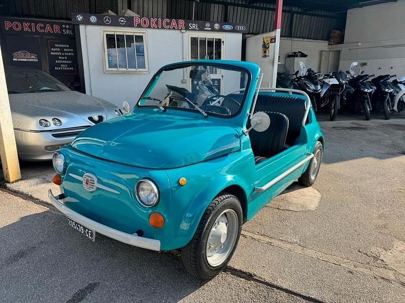 Blu Usata 1975 Fiat 500 Cabrio | 16.000 € - Immagine 1/4