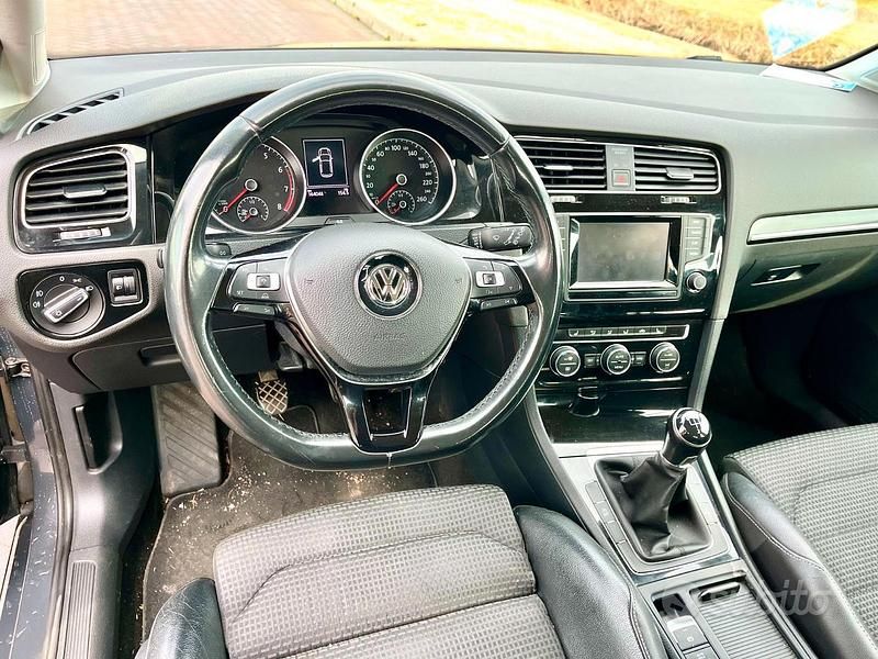 Usata VW Golf VII Comfortline 110 CV (80 kW) 2014 Nero Berlina