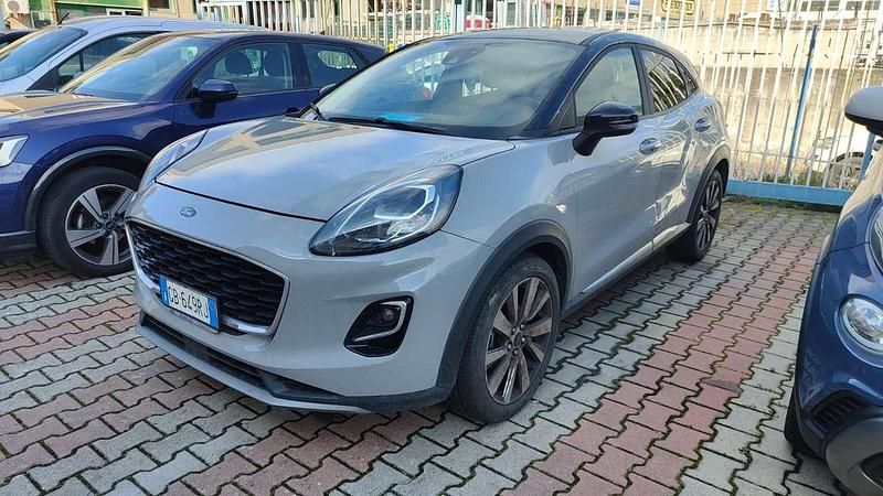 Usata Ford Puma Titanium S 120 CV (88 kW) 2020 Grigio SUV