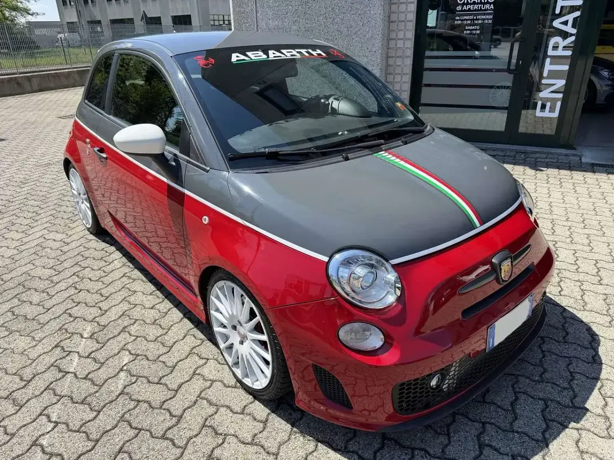 Usata Abarth 595 Competizione 160 CV (117 kW) 2013 Rosso Utilitaria