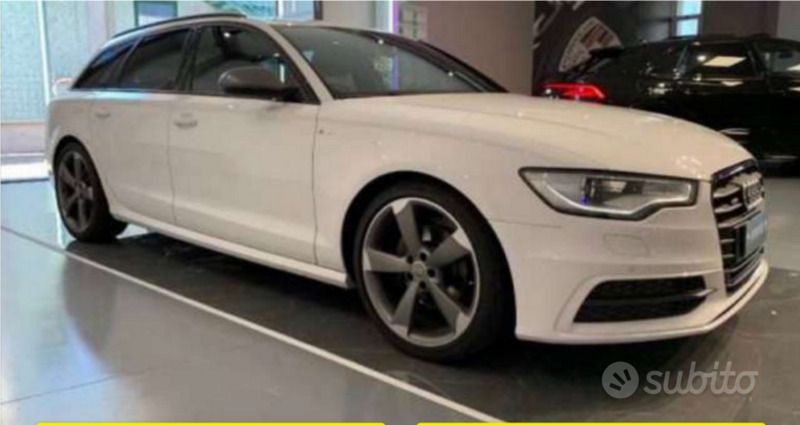 Bianco Usata 2014 Audi A6 S-Line Station wagon | 15.000 € (Molto cara) - Immagine 1/4