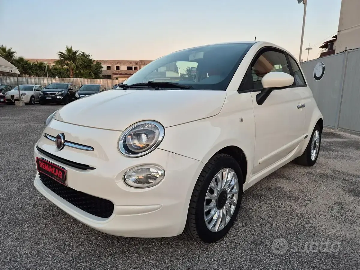 Usata Fiat 500 95 CV (69 kW) 2016 Bianco Berlina