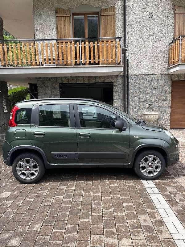 Usata Fiat Panda 4x4 Climbing 75 CV (55 kW) 2013 Verde Utilitaria