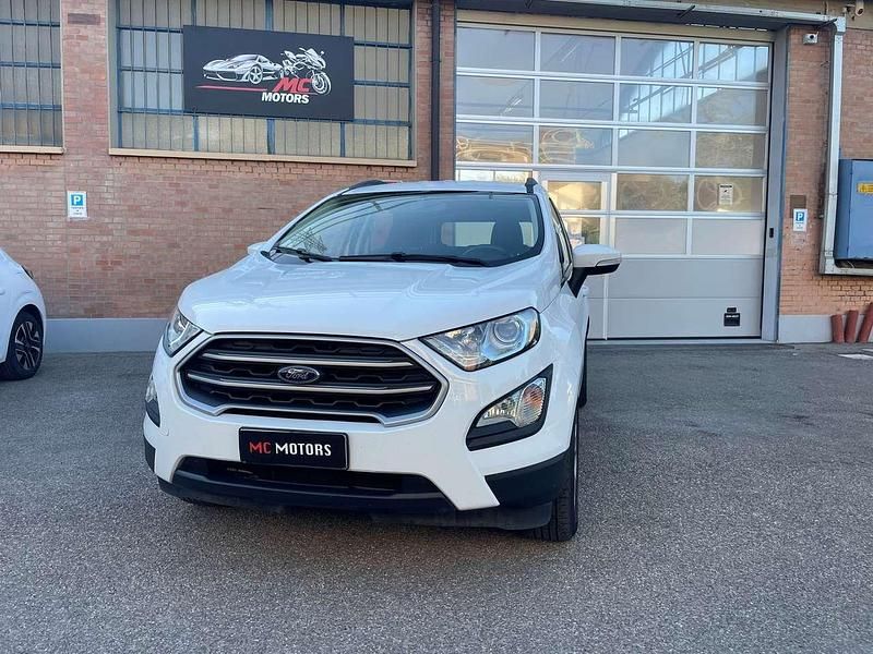 Usata Ford Ecosport Titanium 100 CV (73 kW) 2018 Bianco SUV