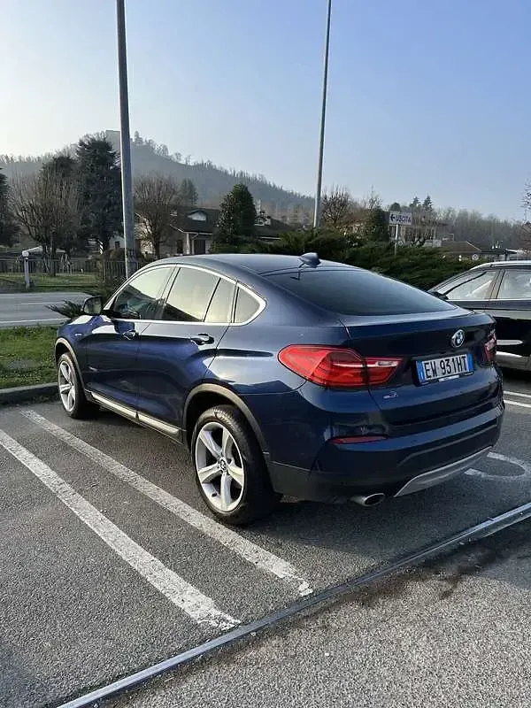 Usata BMW X4 xLine 190 CV (139 kW) 2014 Blu SUV