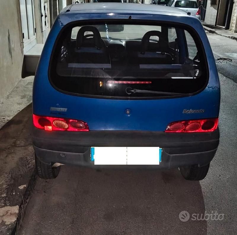 Usata Fiat 600 2003 Blu Utilitaria