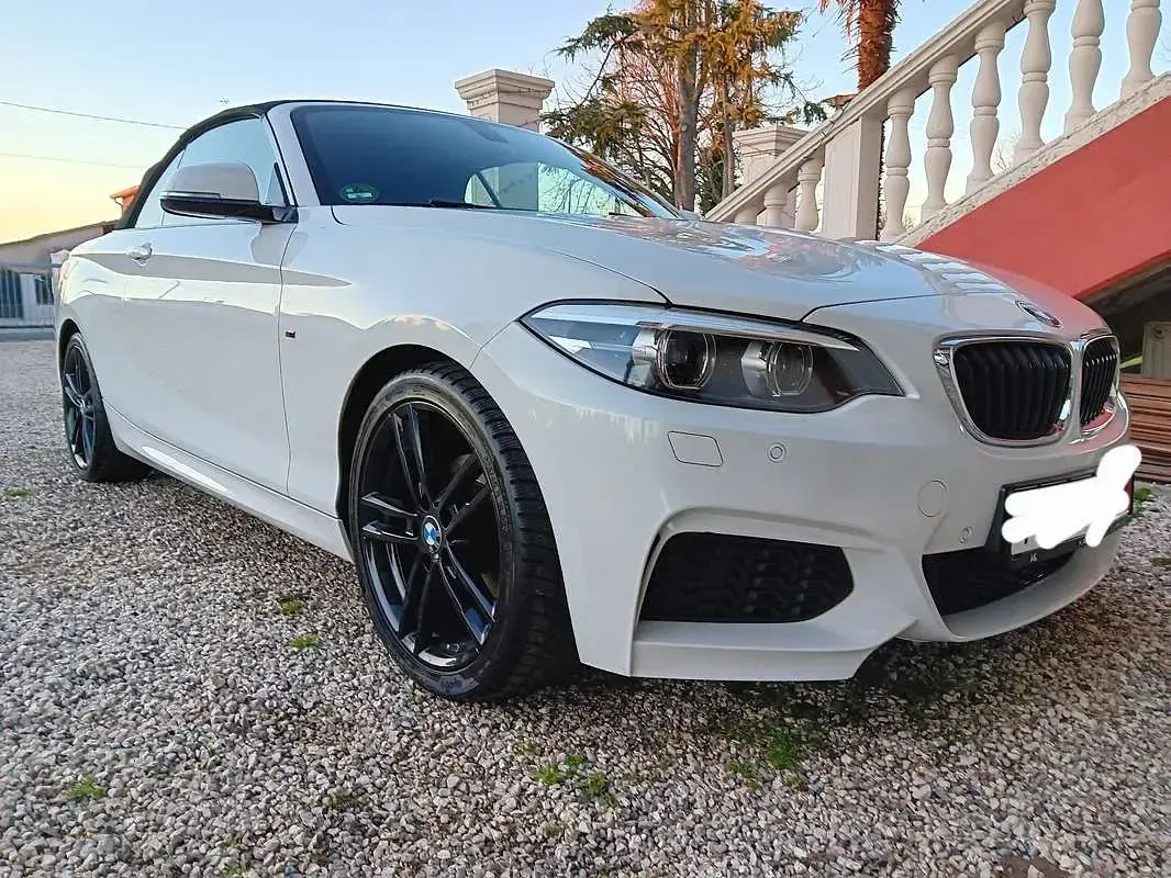 Usata BMW 218 Sport Line 136 CV (100 kW) 2017 Cabrio