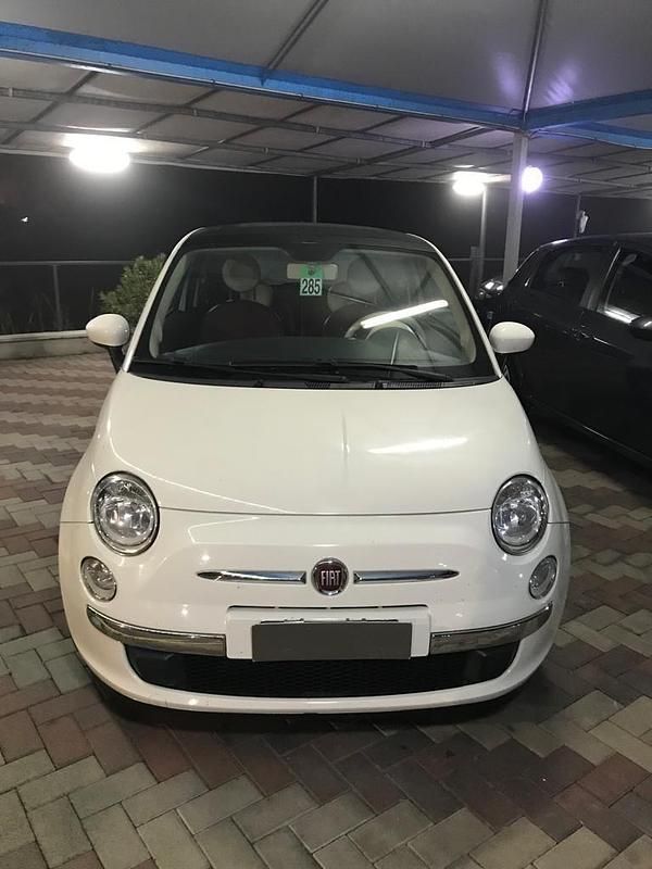 Usata Fiat 500 Lounge 95 CV (69 kW) 2012 Bianco Berlina