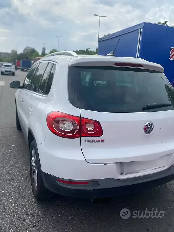 Usata VW Tiguan 150 CV (110 kW) 2012 Bianco SUV