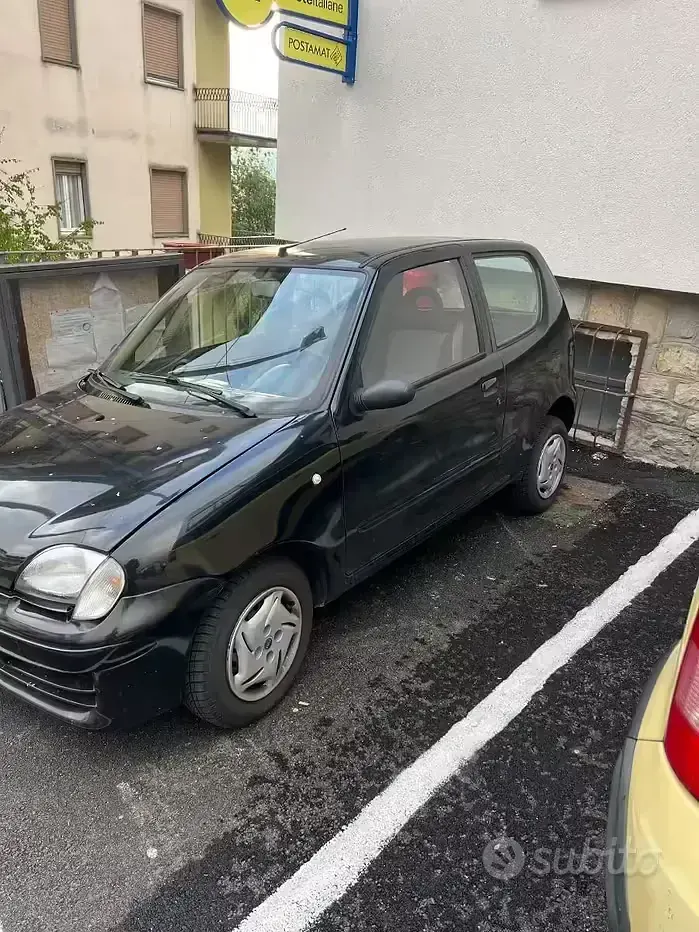 Usata Fiat 600 2003 Nero Utilitaria