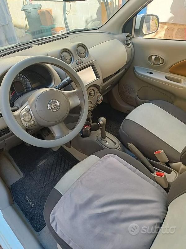 Usata Nissan Micra 80 CV (58 kW) 2012 Bianco Utilitaria