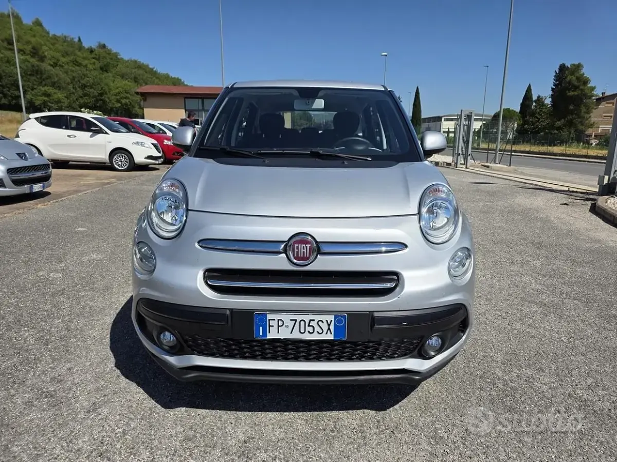 Usata Fiat 500L Lounge 120 CV (88 kW) 2018 Grigio Monovolume