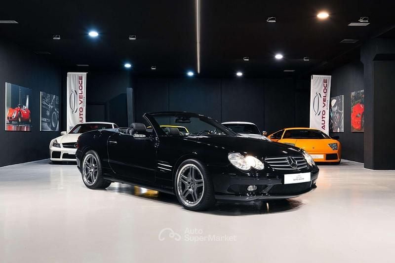 Occasion Mercedes SL55 AMG AMG 500 ch (367 kW) 2003 Noir Cabriolet