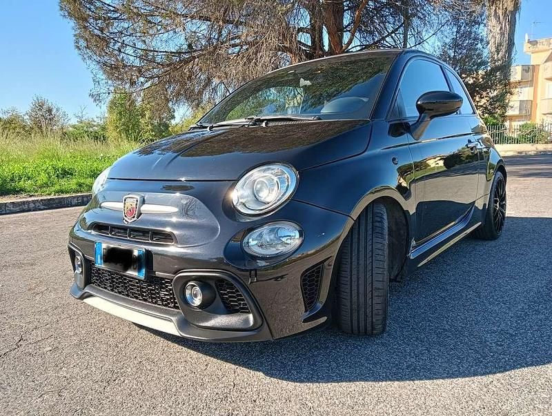 Usata Abarth 595C Turismo 159 CV (116 kW) 2013 Nero Cabrio