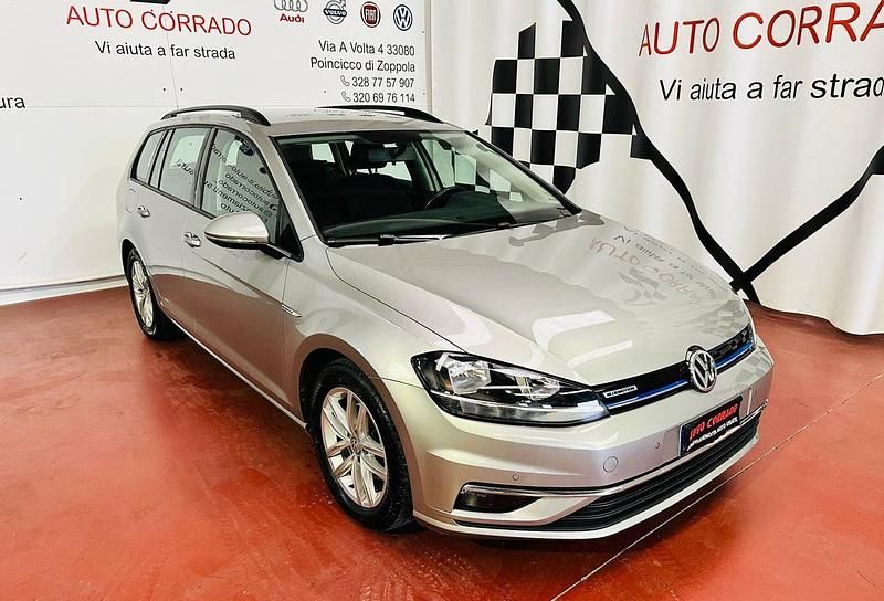 Usata VW Golf VII Business 130 CV (95 kW) 2019 Grigio Station wagon