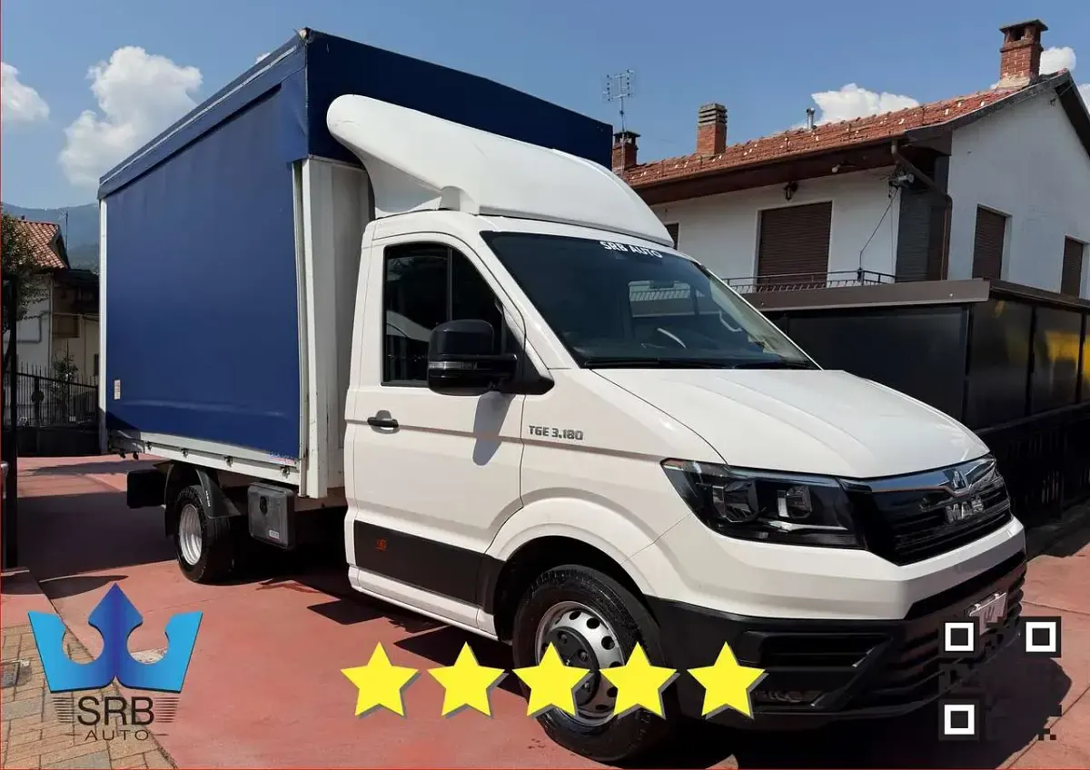 Usata MAN TGE 177 CV (130 kW) 2020 Bianco Furgone