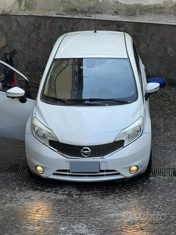 Usata Nissan Note 90 CV (66 kW) 2014 Bianco Utilitaria