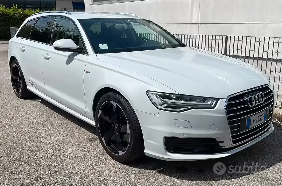 Usata Audi A6 190 CV (139 kW) 2015 Bianco Station wagon