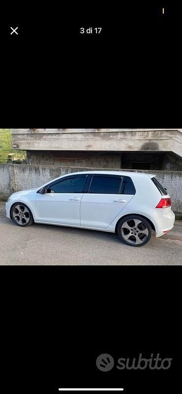 Usata VW Golf VII 90 CV (66 kW) 2016 Bianco Berlina