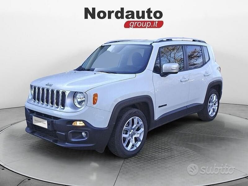 Bianco Usata 2017 Jeep Renegade Limited SUV | 12.900 € (Buon prezzo) - Immagine 1/3