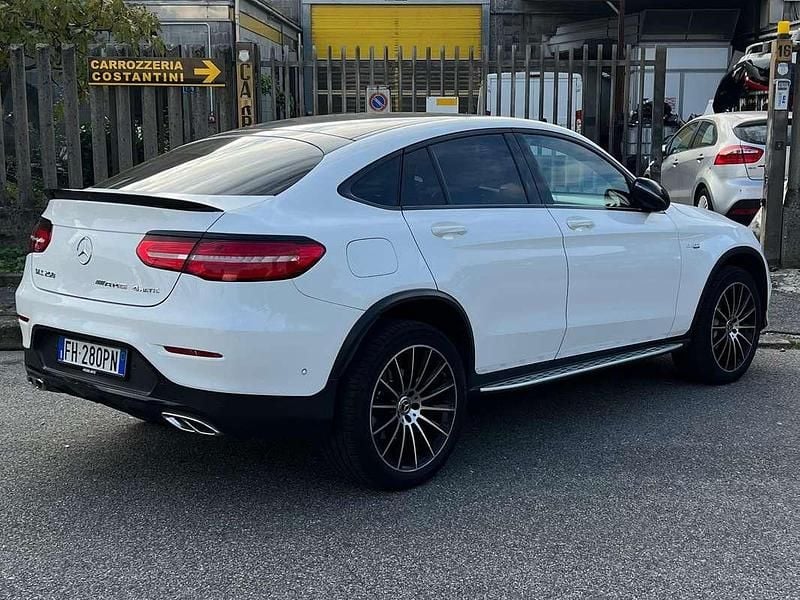 Usata Mercedes GLC250 204 CV (150 kW) 2017 Bianco Coupé