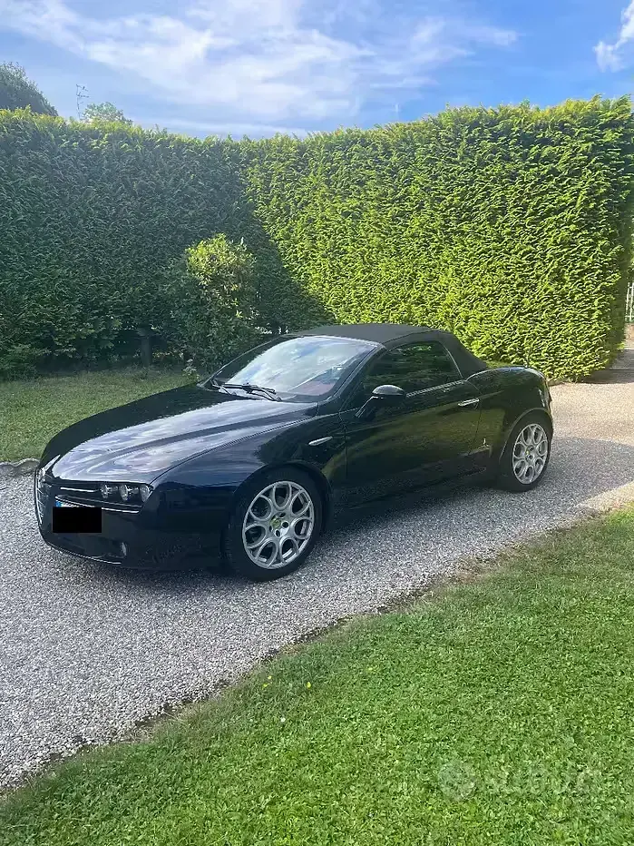 Usata Alfa Romeo Spider 185 CV (136 kW) 2006 Nero Cabrio