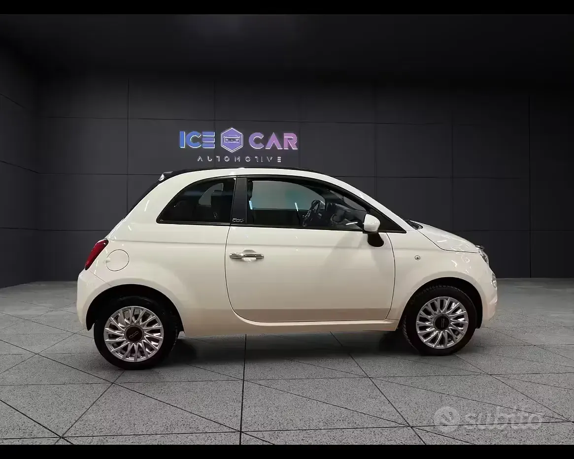 Usata Fiat 500C 69 CV (50 kW) 2023 Bianco Cabrio