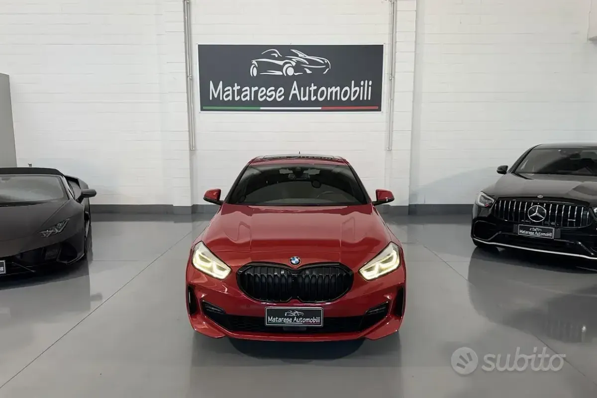 Usata BMW 118 M Sport 150 CV (110 kW) 2022 Rosso Utilitaria