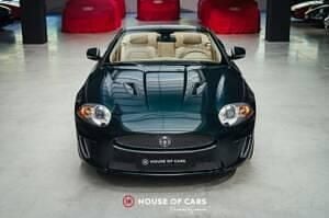 Usata Jaguar XKR 510 CV (375 kW) 2010 Verde Cabrio