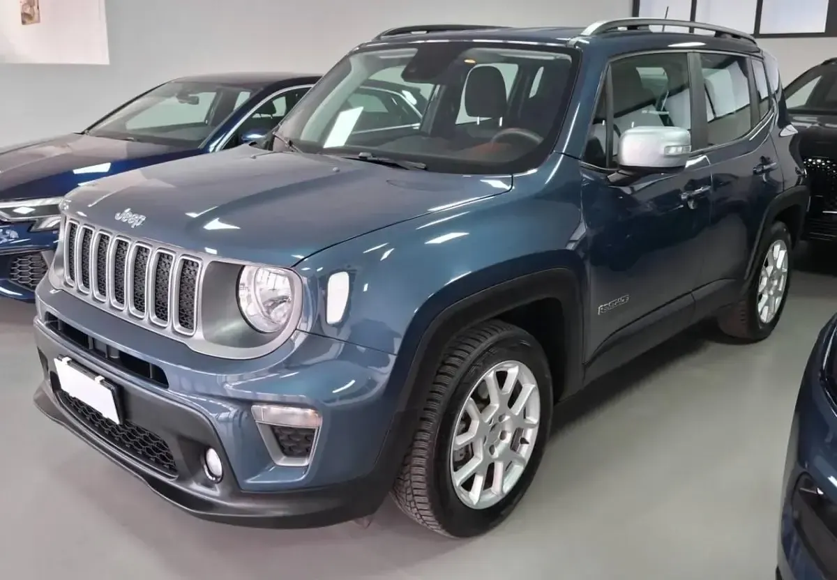 Usata Jeep Renegade Limited 130 CV (95 kW) 2022 Blu SUV