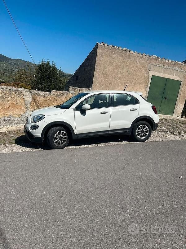 Usata Fiat 500X 95 CV (69 kW) 2019 Bianco SUV
