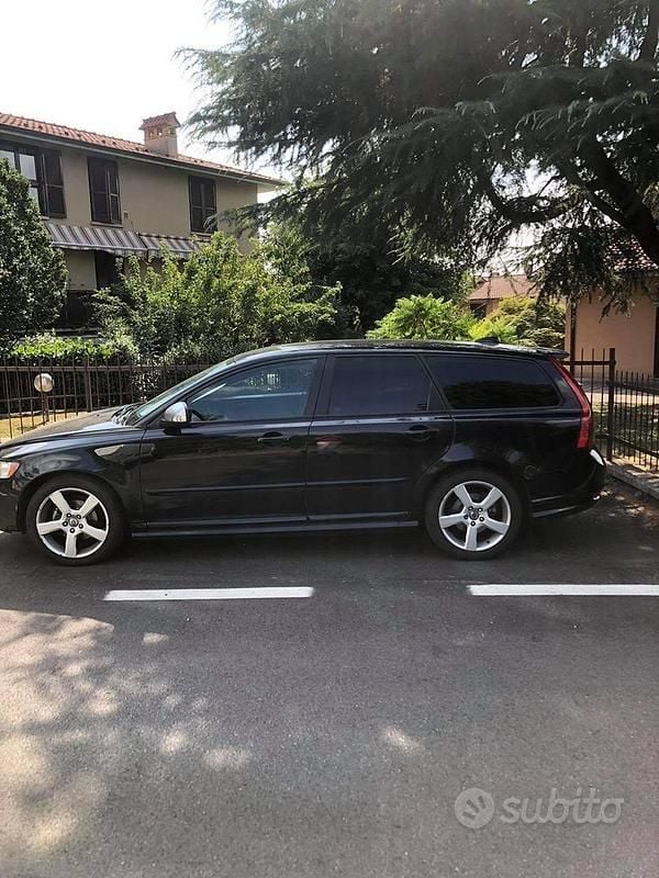 Usata Volvo V50 R-Design 2012 Nero Station wagon