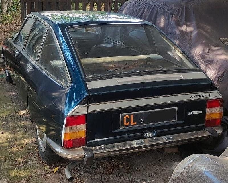 Usata Citroën GS 1970 Blu Berlina