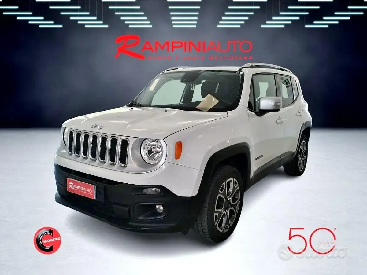 Usata Jeep Renegade Limited 140 CV (102 kW) 2015 Bianco SUV