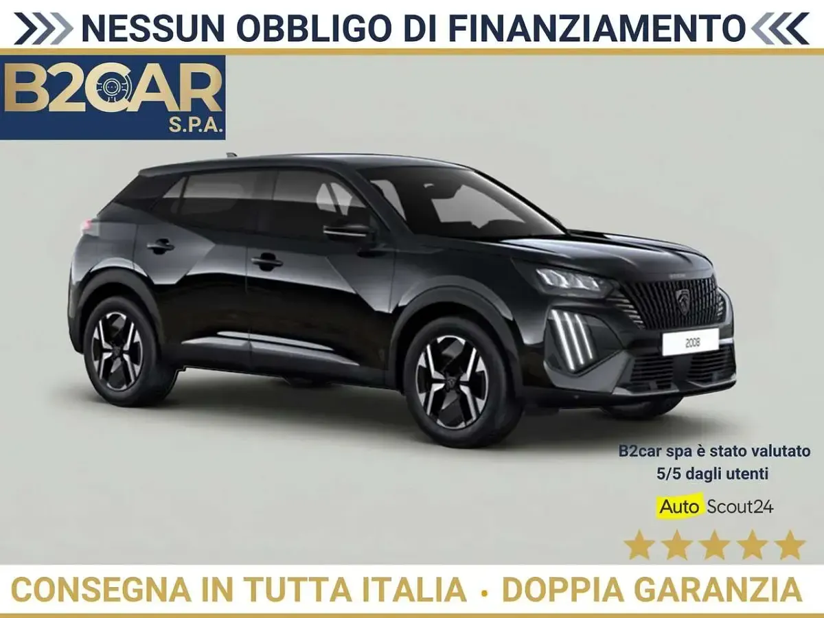 Usata Peugeot e-2008 Active 100 kW (136 CV) 2025 Nero SUV