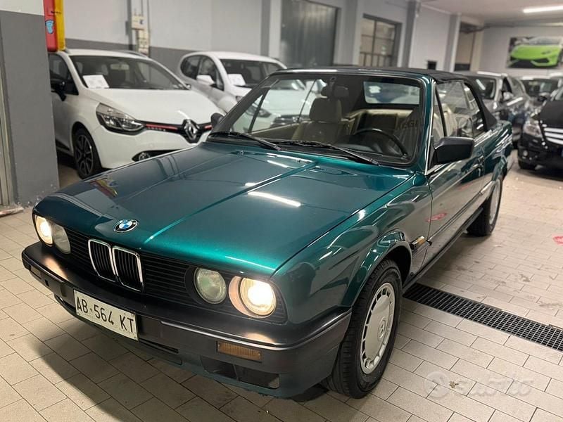 Usata BMW 318 Cabriolet 112 CV (82 kW) 1991 Verde Cabrio