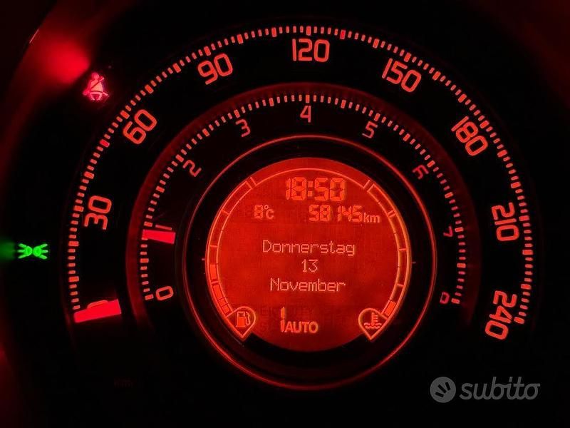 Usata Fiat 500 Abarth 160 CV (117 kW) 2013 Grigio Cabrio