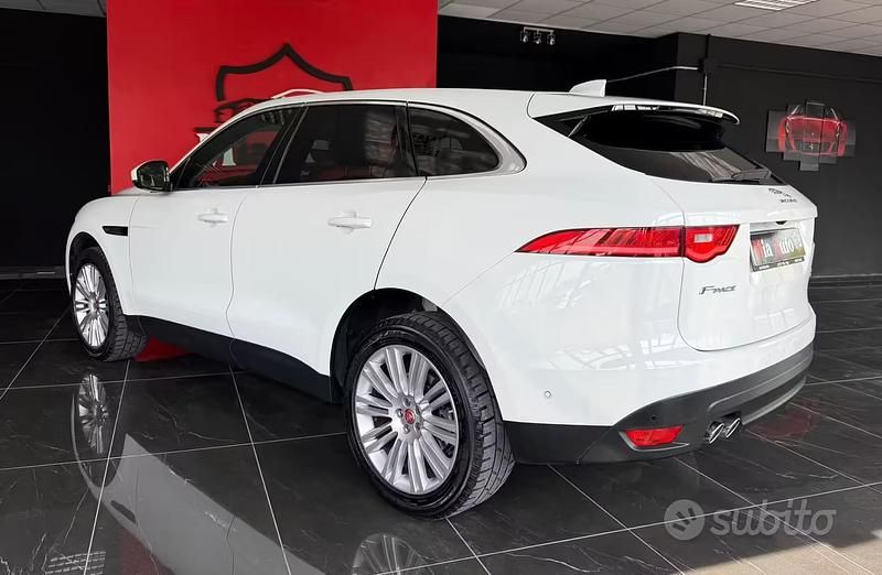 Usata Jaguar F-Pace Prestige 180 CV (132 kW) 2018 Bianco SUV