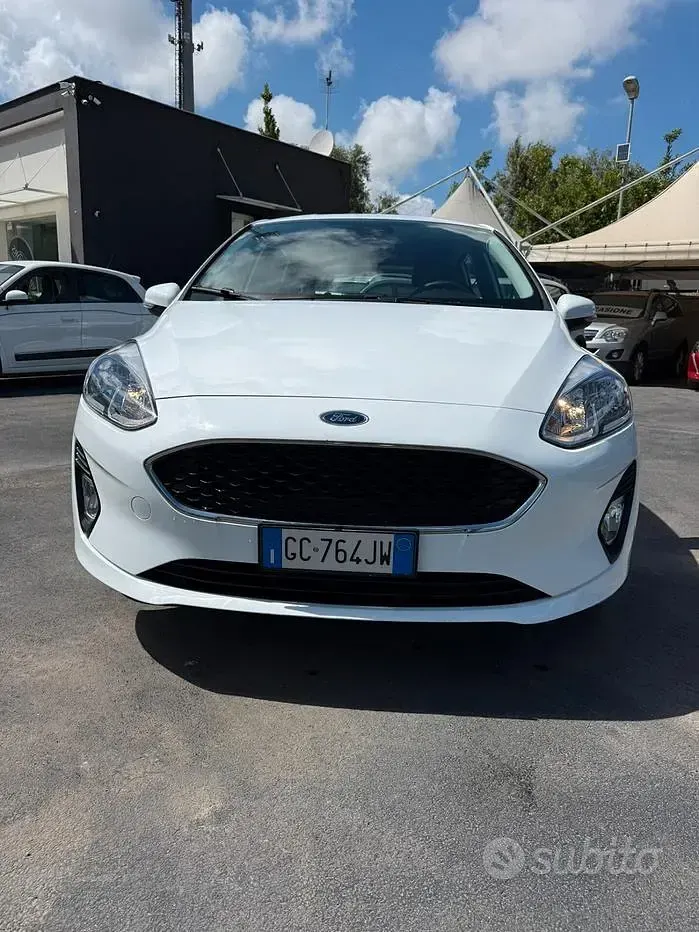 Usata Ford Fiesta Business Edition 86 CV (63 kW) 2020 Bianco Utilitaria