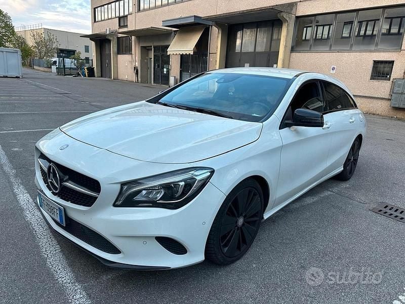 Usata Mercedes CLA200 136 CV (100 kW) 2016 Bianco Station wagon
